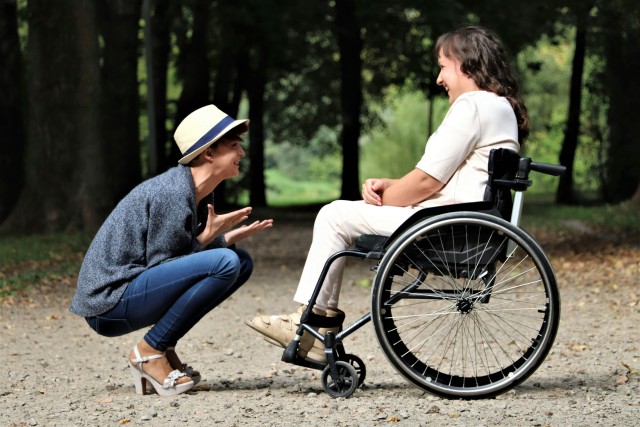 Zorg voor gehandicapten